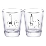 ycezw Hochzeitsgläser, Ringfinger-Design, Likörgläser für frisch...