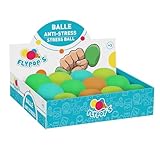 FLYPOP'S - Anti-Stress-Ball - Kirmes-Spiel - 037212G - Zufällige Farbe -...