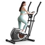 Crosstrainer, Crosstrainer für Zuhause mit 16 Widerstandsstufen, 6KG...