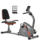 ISE Ergometer Heimtrainer mit Magnetbremssystem, Transporträdern,...