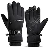Meayll Winter Fahrradhandschuhe Herren Damen – Warm, rutschfest,...