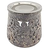 Handgefertigtes Räucherstövchen aus indischem Speckstein,...