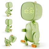 Homealexa Kinderwecker Dinosaurier Wecker Kinder Wecker Wiederaufladebare...