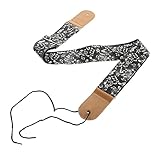COMNESTBI 1Stück Gitarrengurt für Gitarre und Akustikgitarre Verstellbar...