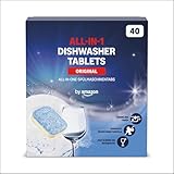 by Amazon - All-In-One Spülmaschinentabs, 40 tabs