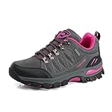 WOWEI Trekking Wanderstiefel Damen Herren Outdoor Sportlich Gleitsicher...