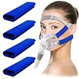 4 Stück CPAP Maske CPAP Gurtbezüge Gesichtspads CPAP Komfortpolster...