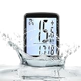 AMFUN Fahrradcomputer mit vielen Funktionen, Fahrradzähler, kabellos,...