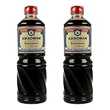 Kikkoman Sojasauce 2x1 Liter natürlich gebraut in der praktischen PET...