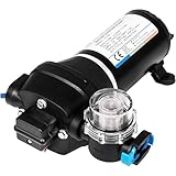 VEVOR Wasserpumpe Hochdruckmembran 12 V, Hochdruck Wasserpumpe 17 L/min,...