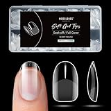 Modelones Nageltips- 500 Stück für Nägel Full Cover Nägel Tips Set...