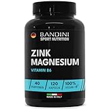 Bandini® Zink Magnesium ULTRA Hochdosiert Komplex mit Magnesium, Zink &...