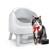 PetPivot Selbstreinigende Katzentoilette mit Offenem Design, Automatische...