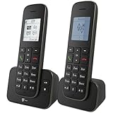 Telekom Sinus A 207 Schnurlostelefon & Sinus 207 Pack Mobilteil, schwarz I...
