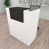 Henor Oja Empfangstheke Rezeption 90x50*107 cm Holz Rezeptionstheke...