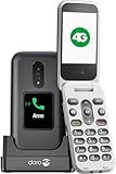 Doro - 2880 - Seniorenhandy - 4G-Klapptelefon - Externes Display - Tasten...