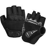 BIKINGMOREOK Fahrradhandschuhe Radhandschuhe Herren Damen Halbfinger...