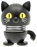 Hoptimist Cat 4,3 x 4,2 x 5,3 cm XS Black