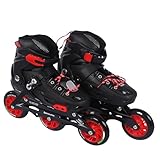 Endless EL1033 Inline Adjustable Skates Medium Size 34 EUR (UK 1.5) - 38...