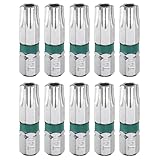 sourcing map Torx-Schraubendreher-Bits T40H 1/4-Zoll-Sechskantschaft, 25 mm...