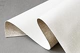 Leinwandrolle zum Malen, 28 cm x 1 m, Leinen-Mischgewebe, 330 g/m², fein,...