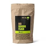 VanaVita Glutenfreies Bananenmehl - Bio-Bananenpulver mit mild-süßem...