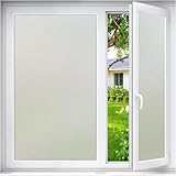 Haton Fensterfolie Blickdicht Milchglasfolie Sichtschutzfolie Fenster...