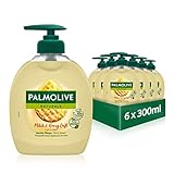 Palmolive Seife Naturals Honig & Milch 6x300ml - flüssige Handseife zur...