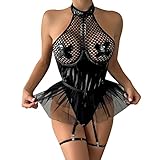 Lingerie Damen Sexy Negligee Dessous Halloween Rollenspiele Cosplay...