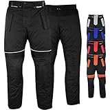 German Wear Herren Motorradhose mit Protektoren Textil Motorrad Hose...