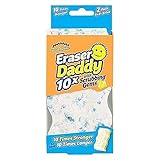 Scrub Daddy Eraser Daddy 10x, Schmutzradierer, Starker & Haltbarer Melamin...