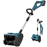 Akku-Schneefräse für Makita 18V Batterie,13 Zoll Faltbare Elektrische...