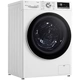 LG F4WV709P1E, Klasse A, Frontlader-Waschmaschine 9 kg, Wi-Fi, AI Direct...