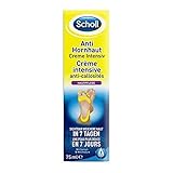 Scholl Anti-Hornhaut Creme Intensiv Creme gegen Hornhaut Feuchtigkeitscreme...