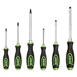 Set mit 6 Schraubendrehern GO-THROUGH (3 Sterne + 3 Flach)