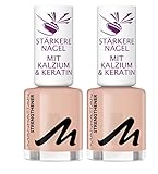 Manhattan Last und Shine Nail Strenghtener, Nr. 001, 2er Pack (2 X 12 ml)