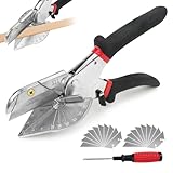 Gehrungsschere 45-135°, Schere Winkelschere, Winkelschere für präzisen...