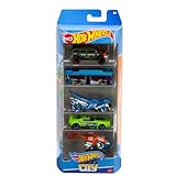 Hot Wheels Autos Set, 5er Pack, Verschiedene Modelle von Spielzeugautos,...