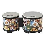 Remo RH-5600-00 Rhythm Club Bongo Drm. 5 Zoll und 6 Zoll Höhe 4.5 Zoll,...