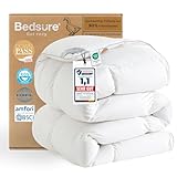 BEDSURE Daunendecke 135x200 Daunen Bettdecke - Warm Winterdecke 90% Daunen...