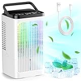 Klimaanlage mobil Luftkühler- Mobiles Klimageräte 1500ml Persönlich...