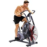 AsVIVA F1 Air Bike Pro – Luftwiderstand & Riemenantrieb Heimtrainer,...