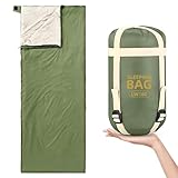 Ultraleichter Sommerschlafsack, Schlafsack Sommer 680g 190 x 75 cm,...