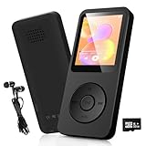 32GB MP3 Player - Bluetooth 5.3 mit 1.8' TFT Farbbildschirm mit Kopfhörer...