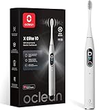 Oclean elektrische Zahnbürste X Elite 10, Touchscreen mit 12...