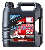 LIQUI MOLY Motorbike 4T Synth 5W-40 Street Race | 4 L | Motorrad...