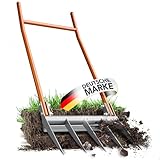 easimo | Grabegabel – Garten Broadfork aus robustem Stahl mit Trittbügel...