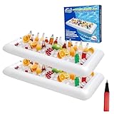 BCWATERFUNPD Aufblasbarer Kühltisch, 2 Stück, aufblasbare Servierbars,...