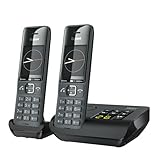 Gigaset Comfort 520A Duo - 2 Schnurlose DECT-Telefone mit Anrufbeantworter...