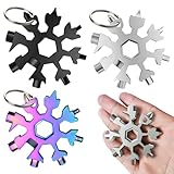 3 Stück Snowflake Multitool 18-In-1 Handwerker,Geburtstagsgeschenk für...